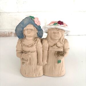 Austin Sculpture Strolling Friends Vintage Signed Art Dee Crowley